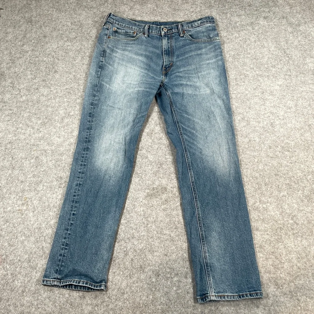 Levi's Mens 541 Athletic Taper Jeans 34x32 Blue Medium Wash Denim Casual